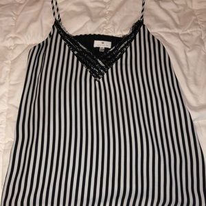 Striped tank top
